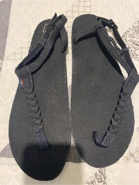 Rainbow Hemp Sandals